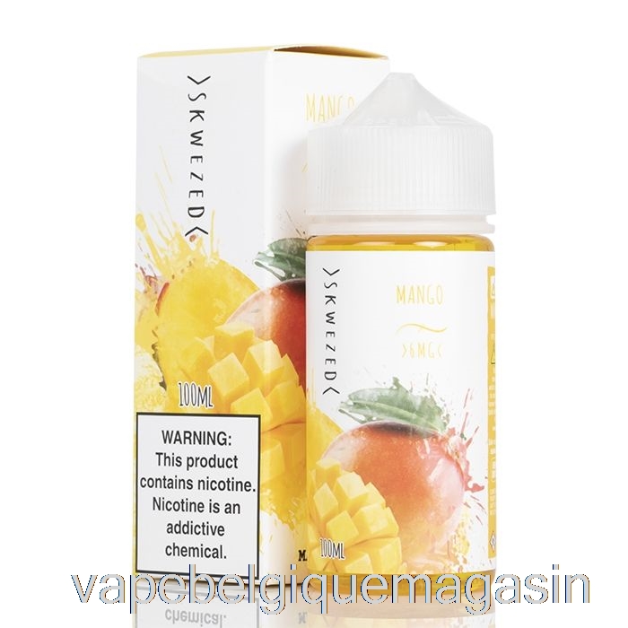 Vape Jetable Mangue - E-liquide Skwezed - 100ml 6mg